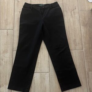 Lauren Ralph Lauren Black Straight-Leg Women’s Jeans